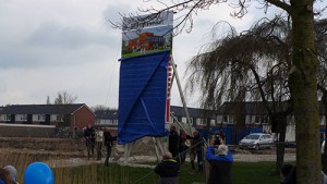 Foto starthandeling bouw MFA Lemmer 6 april 2016